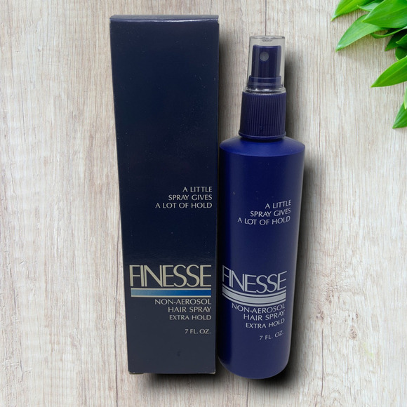 Vintage 1984 Finesse Extra Hold Hairspray Non-Aerosol Unscented TV Movie Prop - Picture 1 of 4
